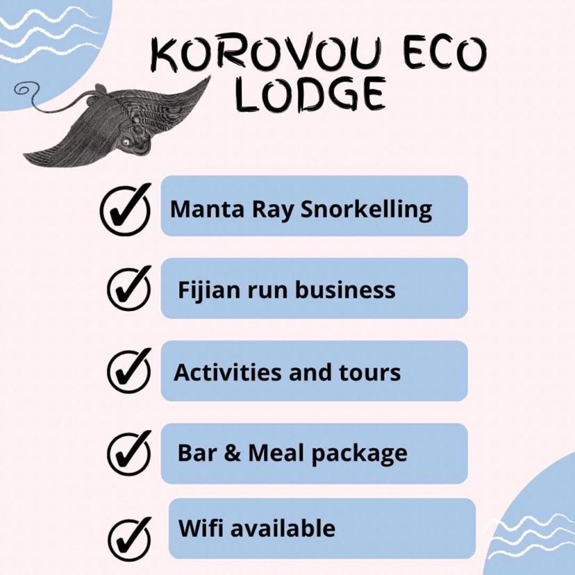 Korovou Eco Lodge Naviti Island 외부 사진